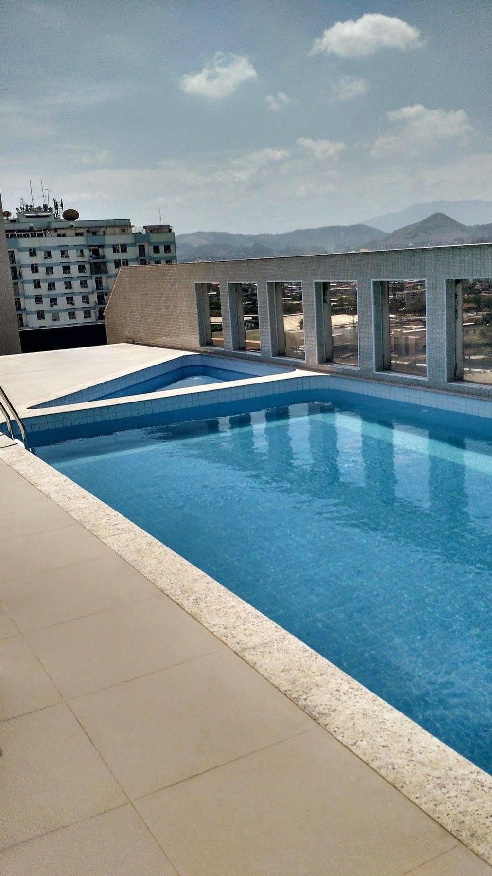 Mont Blanc Apart Hotel Nova Iguaçu Exteriör bild